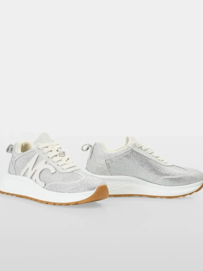 marc_cain_womens_crystal__1-1.webp Marc Cain Sports Footwear | Footwear^Marc Cain Women's Crystal Studded Trainers In White YS SH.03 L05 COL 1