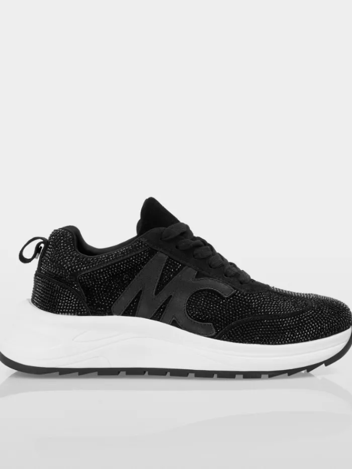 marc_cain_womens_crystal__3.webp Marc Cain Sports Footwear | Footwear^Marc Cain Women's Crystal Studded Trainers In Black YS SH.03 L05 COL 9