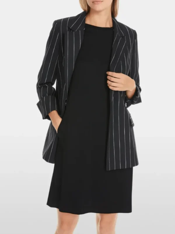 Marc Cain Additions Dresses | Gifts Under £250^Marc Cain Women's Elegant A Line Dress In Black YA 21.02 J24 Col 900