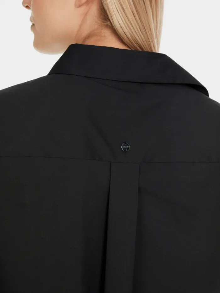 marc_cain_womens_shirt_st_8.webp Marc Cain Additions Tops | Gifts Under £250^Marc Cain Women's Shirt Style Blouse With Glitter Detail In Black YA 5