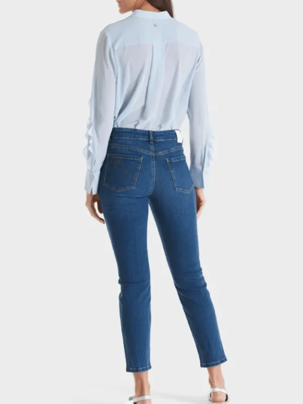 Marc Cain Pants Denim | Gifts Under £250^Marc Cain Women's SILEA "Rethink Together" Jeans In Blue +P 82.01 D71