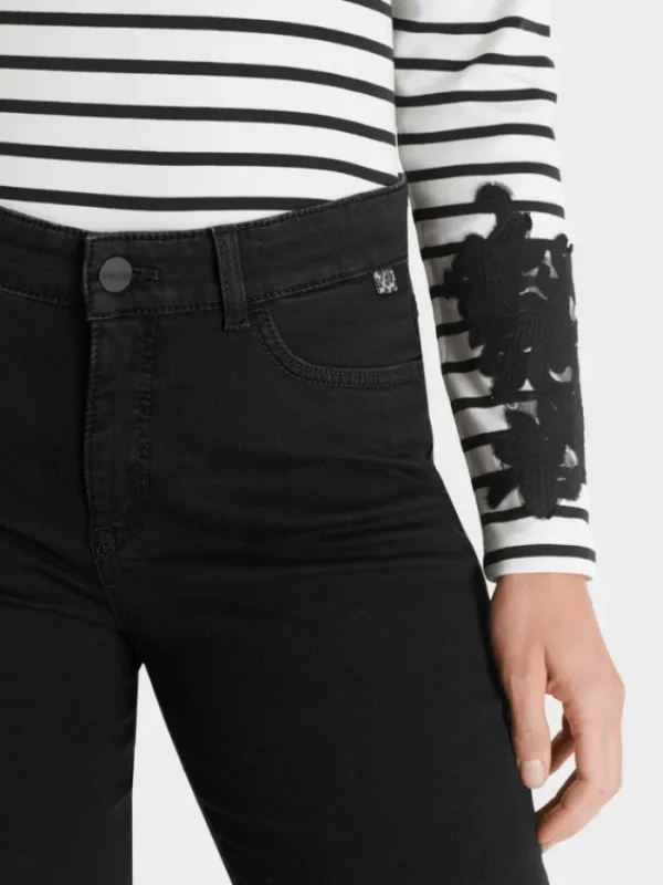 Marc Cain Pants Denim | Gifts Under £250^Marc Cain Women's SILEA "Rethink Together" Jeans In Black +P 82.01 D70