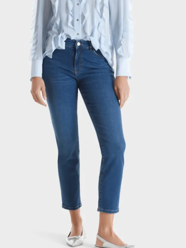Marc Cain Pants Denim | Gifts Under £250^Marc Cain Women's SILEA "Rethink Together" Jeans In Blue +P 82.01 D71