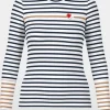 Marc Cain Sports Tops | Gifts Under £250^Marc Cain Women's Sports Long Sleeved Striped Top YS 48.07 J90 COL 394