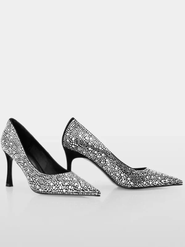 Marc Cain Glam Party Wear | Footwear^Marc Cain Women's Stiletto Shoes With Mirror Crystals YG SD.02 L03 COL