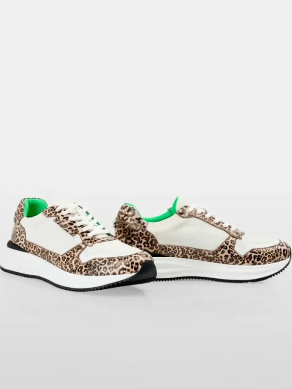 Marc Cain Sports Footwear | Footwear^Marc Cain Women's Trainers With Leopard Print YS SH.01 L02 COL 617