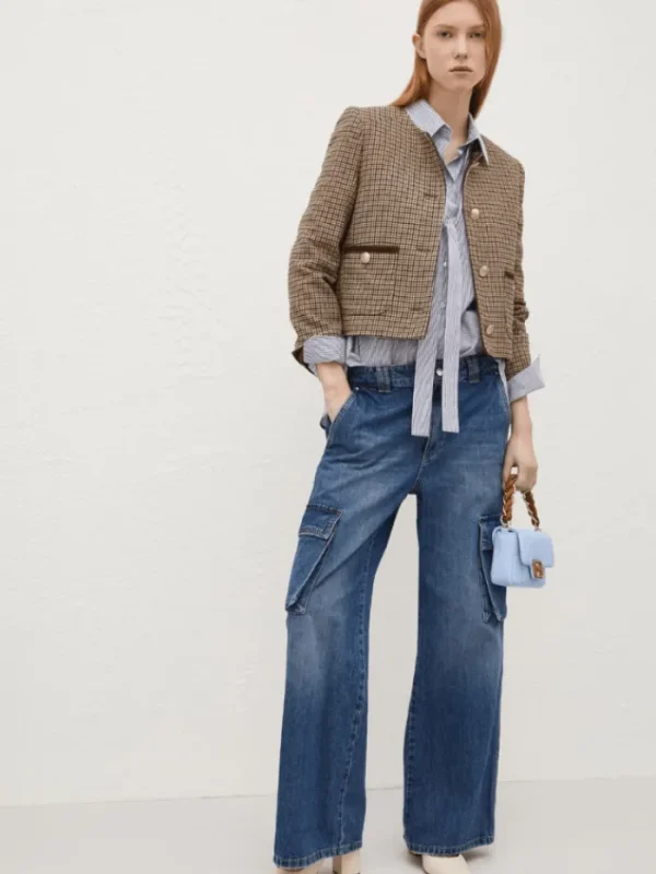 Marella Coats And Jackets | Luxury Gifts^ACOORDO Short Wool Blend Jacket 24230460142 Col 002