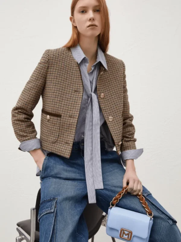 Marella Coats And Jackets | Luxury Gifts^ACOORDO Short Wool Blend Jacket 24230460142 Col 002