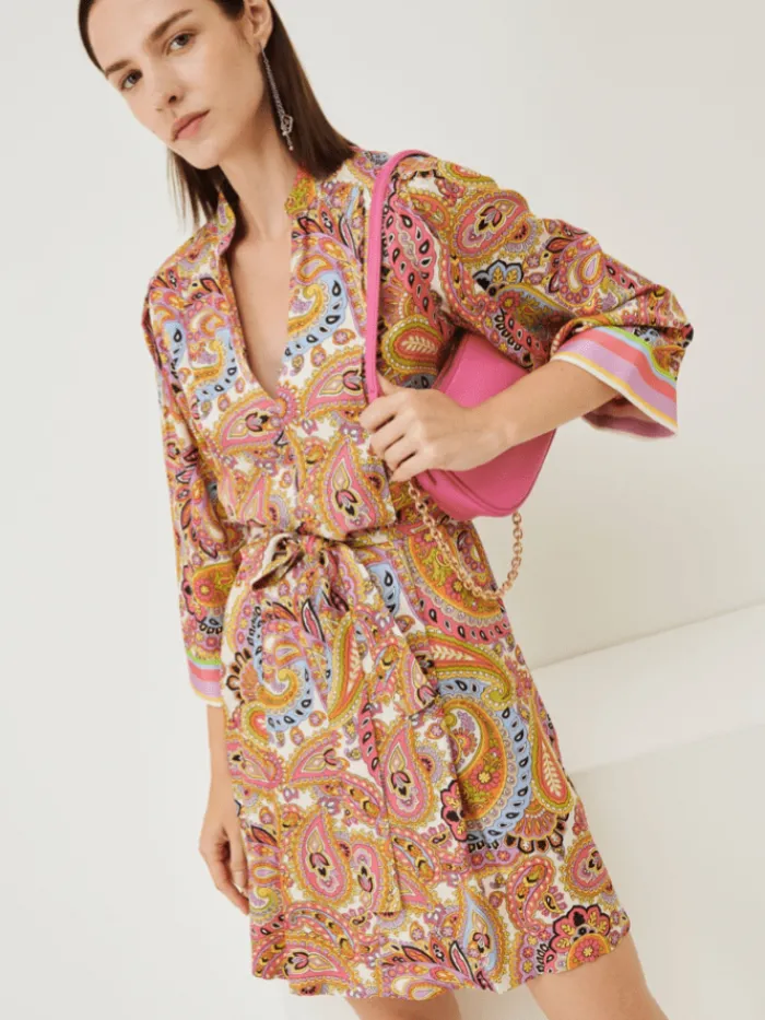 marella_alacre_paisley_pr_0.webp Marella Gifts Under £50^ALACRE Paisley Printed Dress 2332210931 001