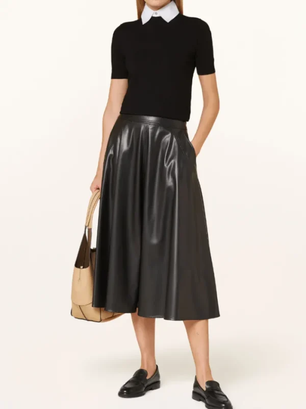 Marella Knitwear | Gifts Under £250^BABA Shirt Collar Sweater In Black 24233660212 Col 004
