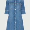 Marella Dresses | Gifts Under £250^CABINA Denim Mini Dress 24132210542 Col 001
