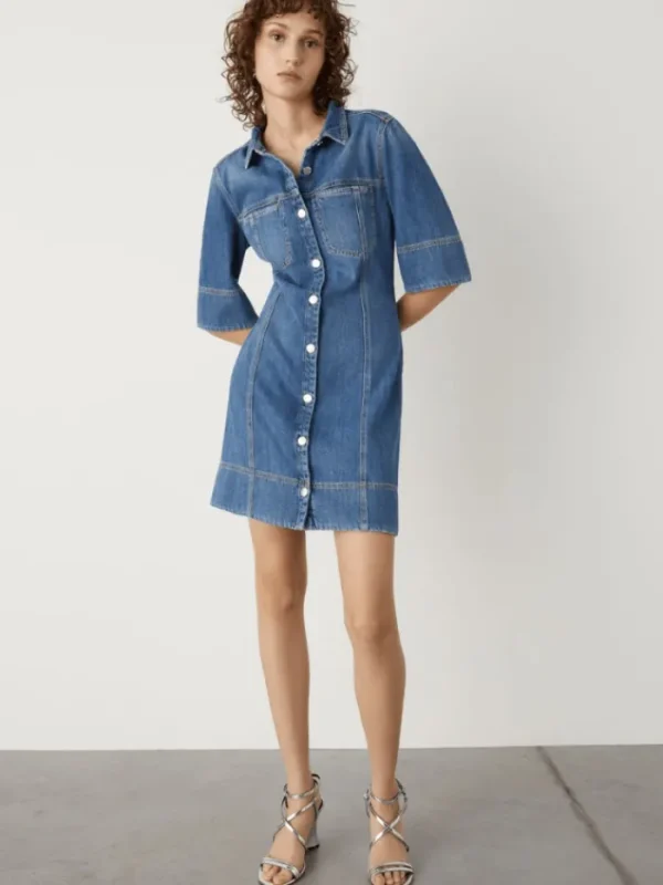 Marella Dresses | Gifts Under £250^CABINA Denim Mini Dress 24132210542 Col 001