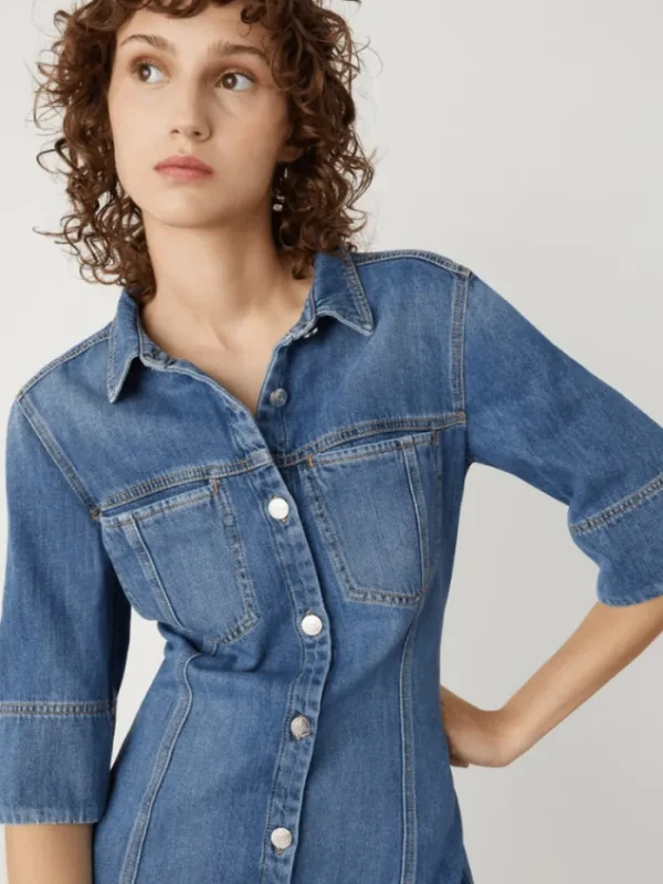 Marella Dresses | Gifts Under £250^CABINA Denim Mini Dress 24132210542 Col 001