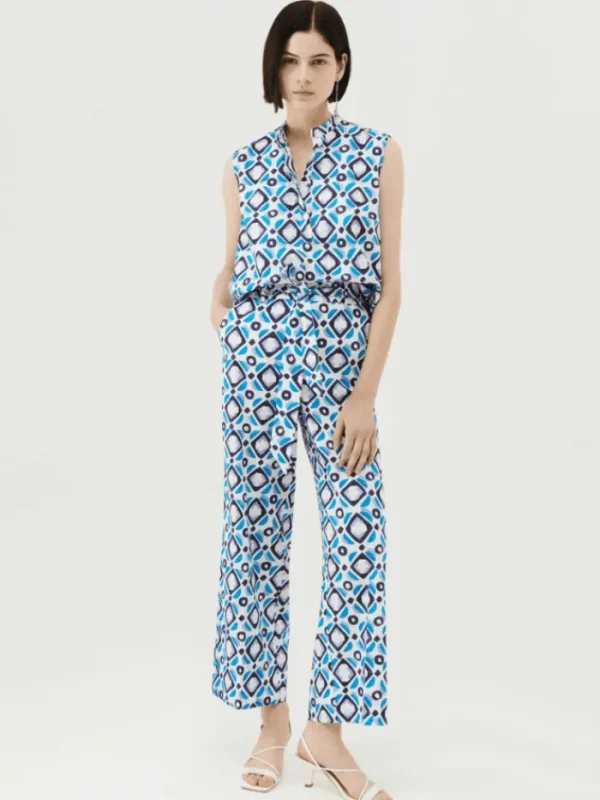 Marella Trousers | Gifts Under £50^Demien Print Trousers 23313126322 002