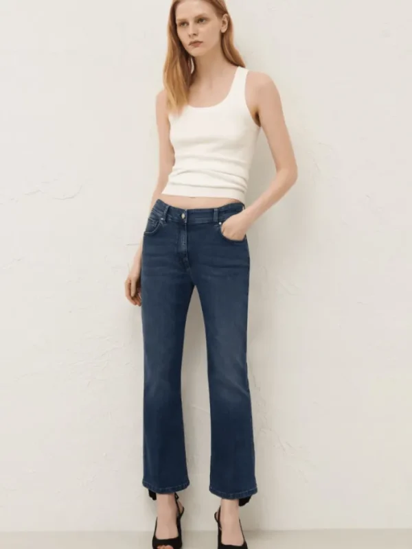 Marella Denim | Gifts Under £250^FCROP Flared Cropped Jeans In Denim Midnight Blue 24231861042