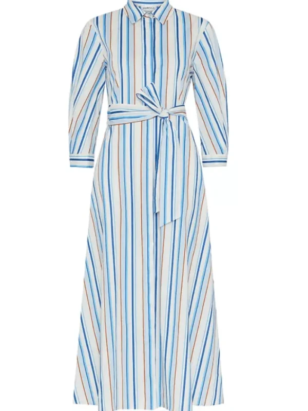 Marella Dresses | Gifts Under £100^JUTTA Striped Midi Shirt Dress 24132214422 Col 003