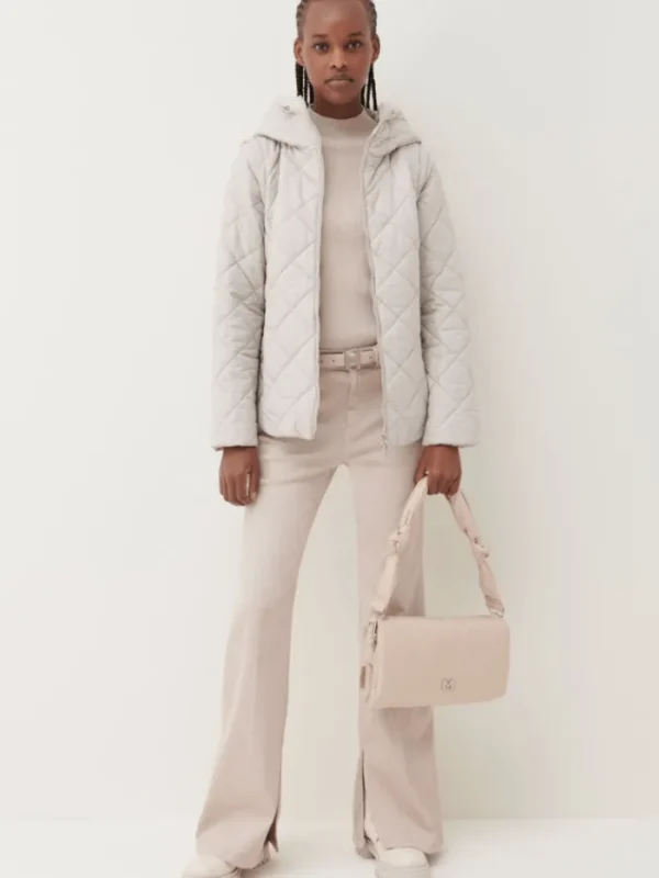 Marella Coats And Jackets | Gifts Under £250^Maiorca Hooded Quilted Jacket In Natural 23348694392 Col 001