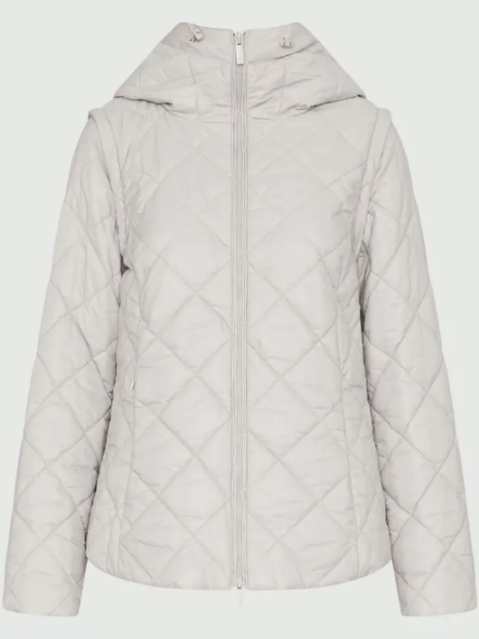 marella_maiorca_hooded_qu_1.webp Marella Coats And Jackets | Gifts Under £250^Maiorca Hooded Quilted Jacket In Natural 23348694392 Col 001