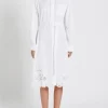 Marella Dresses | Gifts Under £250^MARINA Cotton Poplin Embroidered Dress In White 24132212722 Co