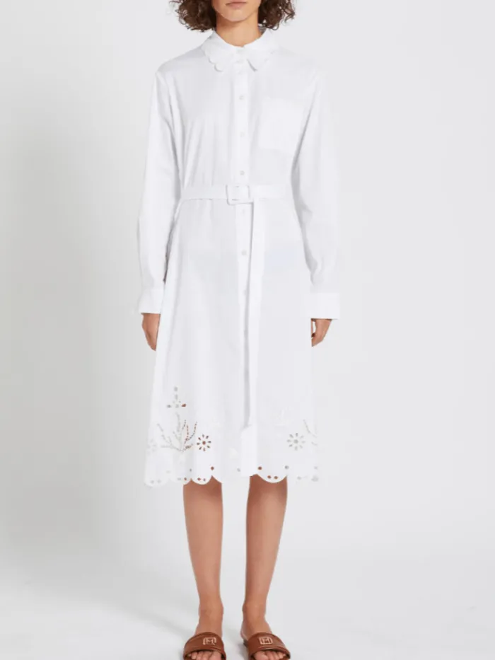 marella_marina_cotton_pop_0.webp Marella Dresses | Gifts Under £250^MARINA Cotton Poplin Embroidered Dress In White 24132212722 Co
