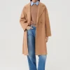 Marella Coats And Jackets | Luxury Gifts^Nandina Double Breasted Camel Coat 23301608382 001