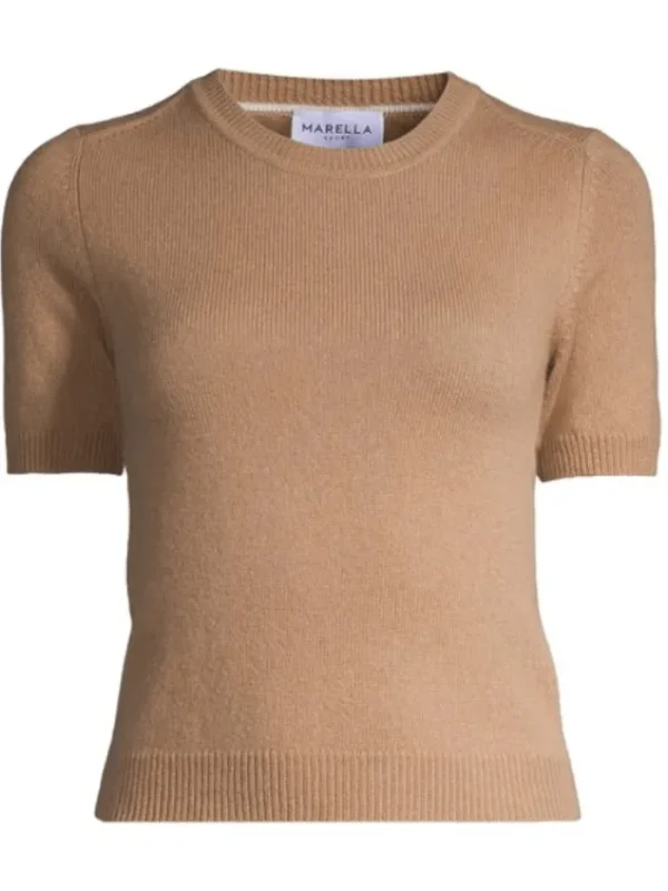 Marella Knitwear | Gifts Under £100^NETTO Wool And Cashmere Jumper In Camel 2423366044 Col 007