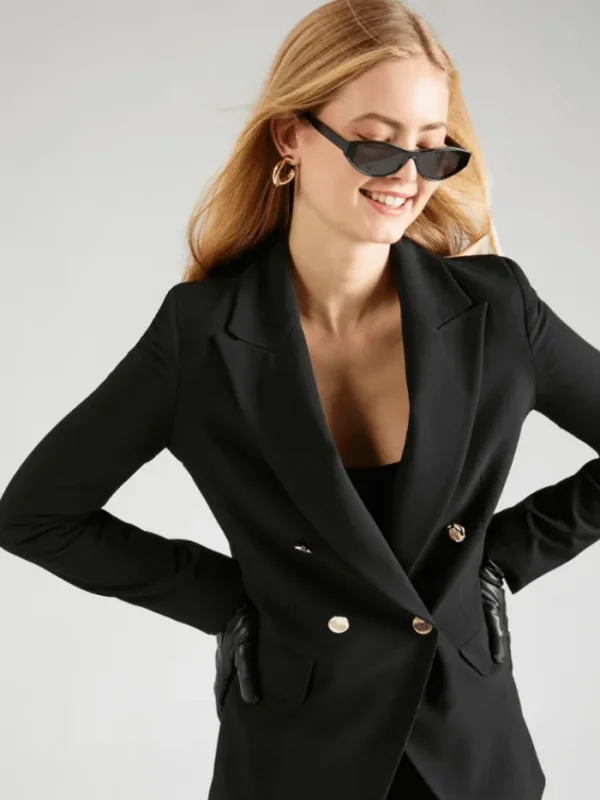 Marella Coats And Jackets | Gifts Under £250^NOTION Double Breasted Blazer In Black 24130411112 Col 005