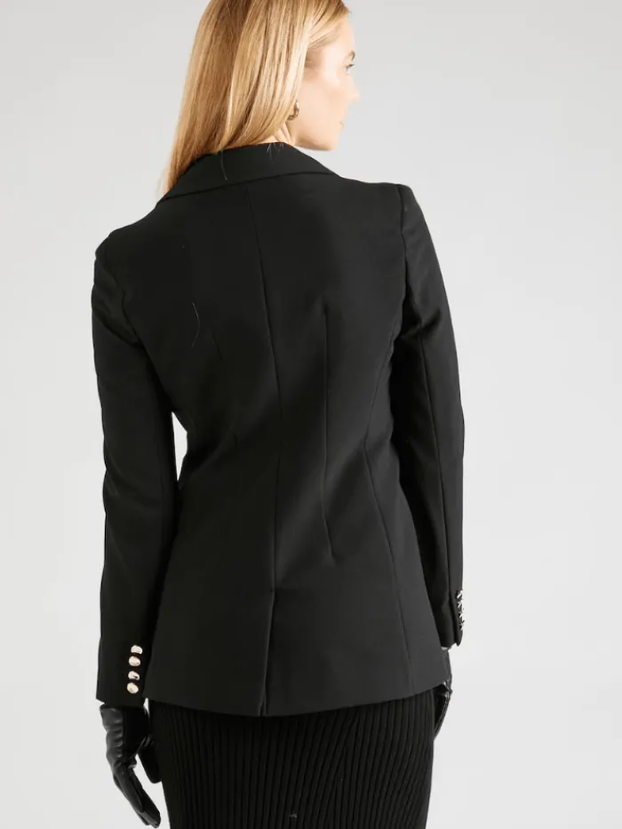 marella_notion_double_bre_3.webp Marella Coats And Jackets | Gifts Under £250^NOTION Double Breasted Blazer In Black 24130411112 Col 005