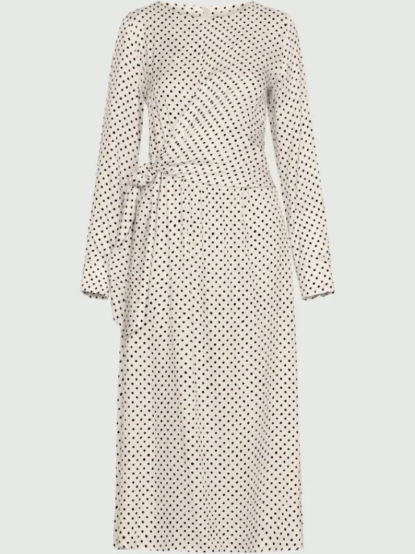 Marella Dresses | Gifts Under £250^ROBINIA Polka Dot Patterned Twill Midi Dress 24132211412 Col 0