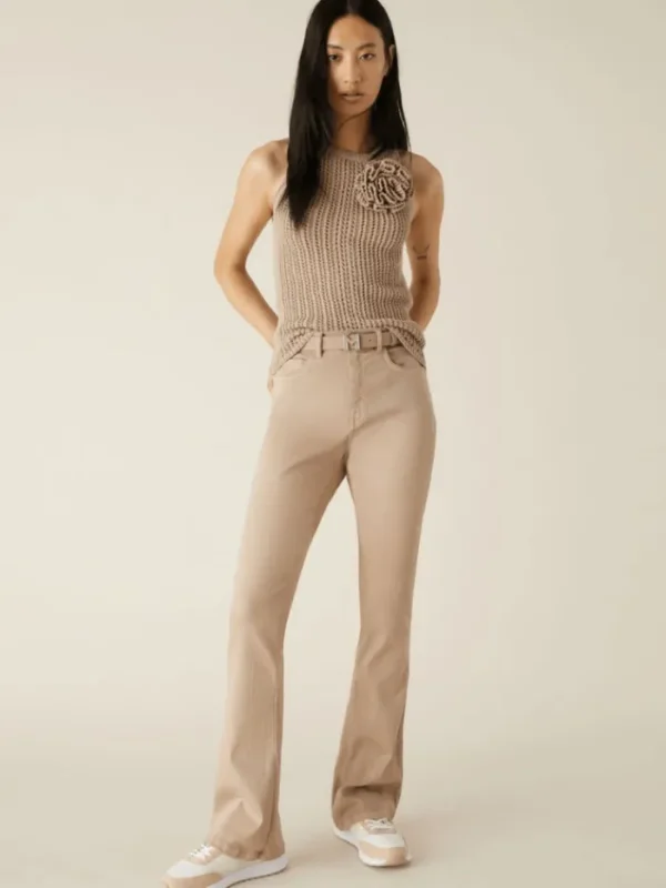 Marella Denim | Gifts Under £250^SAHARA Bootcut Jeans In Beige 24131311252 Col 004