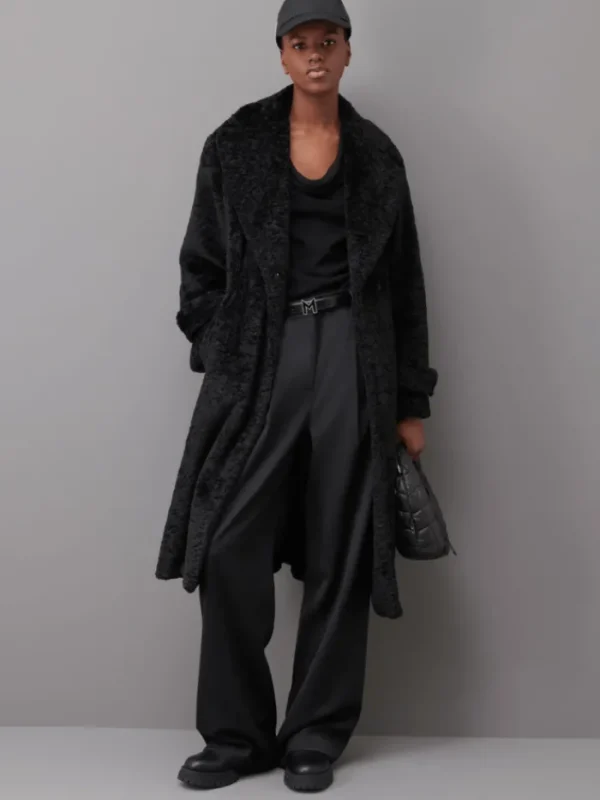 Marella Coats And Jackets | Gifts Under £250^Salone Long Black Coat 23390602392 Col 004