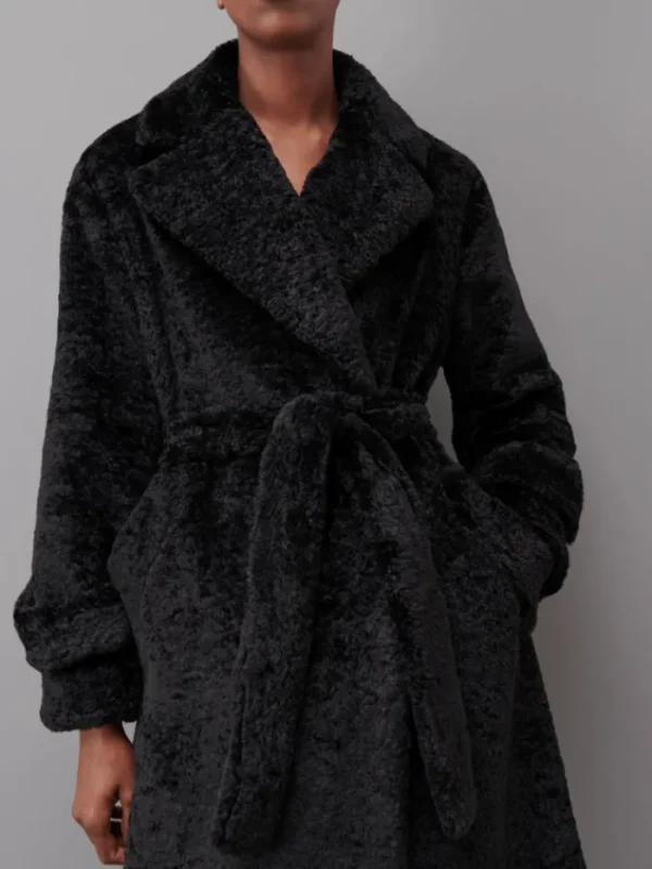 Marella Coats And Jackets | Gifts Under £250^Salone Long Black Coat 23390602392 Col 004