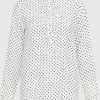 Marella Tops | Gifts Under £250^TAGLIA Ruched Polka Dot Patterned Blouse 24131111512 Col 001