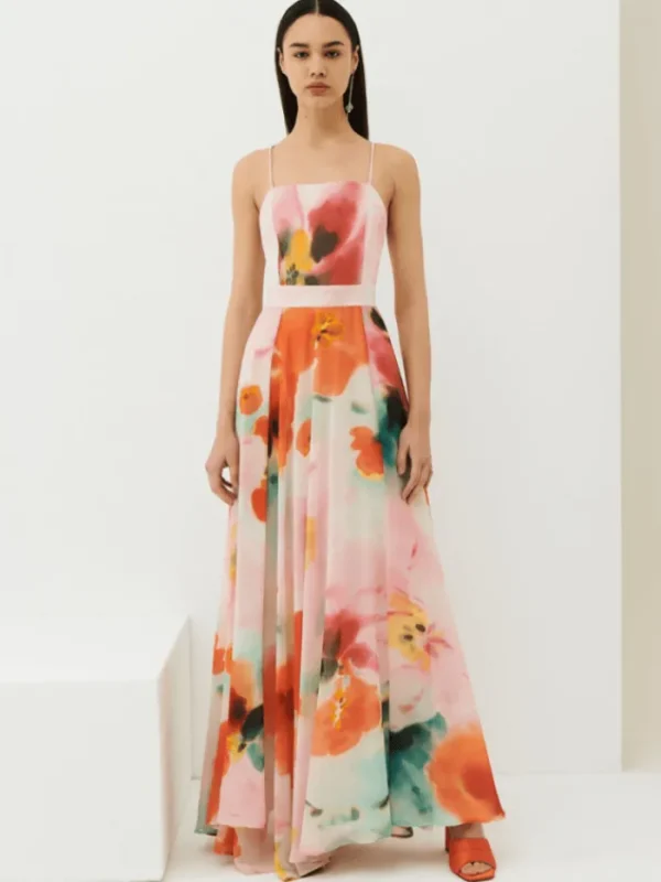 Marella Dresses | Gifts Under £100^TONACA Printed Maxi Dress 2332214232 003