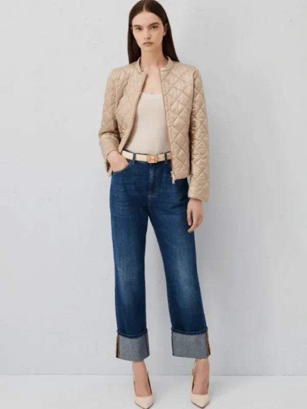 Marella Coats And Jackets | Rainwear^TOSCA Short Padded Quilted Jacket 24134810142 Col 001