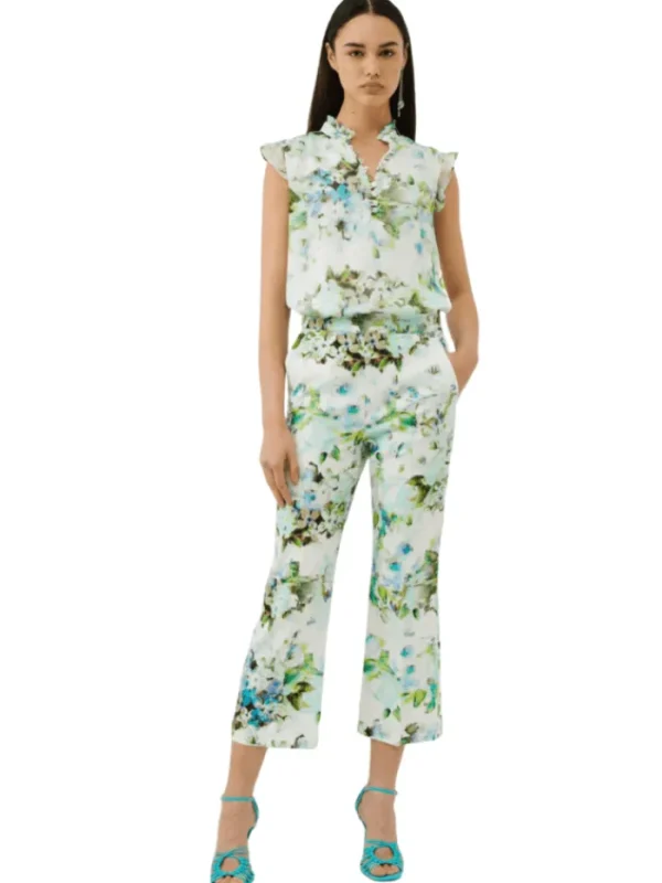 Marella Trousers | Gifts Under £50^VARCO Floral Trousers 23313114322 002