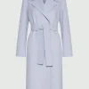 Marella Coats And Jackets | Luxury Gifts^Women's ALIBI Double Breasted Wool Blend Coat In Light Blue 25
