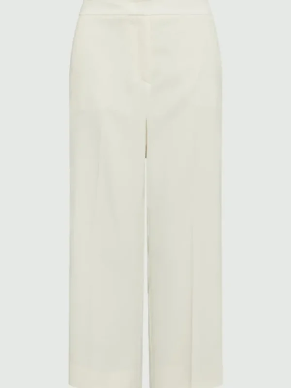 Marella Trousers | Gifts Under £250^Women's GRACE Cropped Trousers In Wool White 25131310232 Col 0