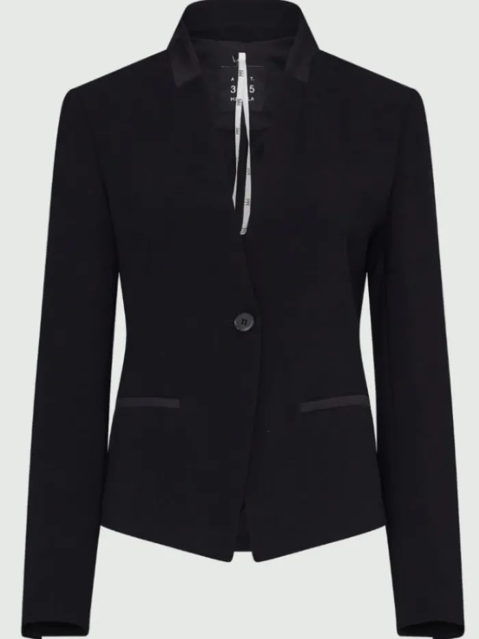 marella_womens_miranda_st_0-1.webp Marella Coats And Jackets | Gifts Under £250^Women's MIRANDA Stand-Up Collar Blazer In Black 25130410332 Co