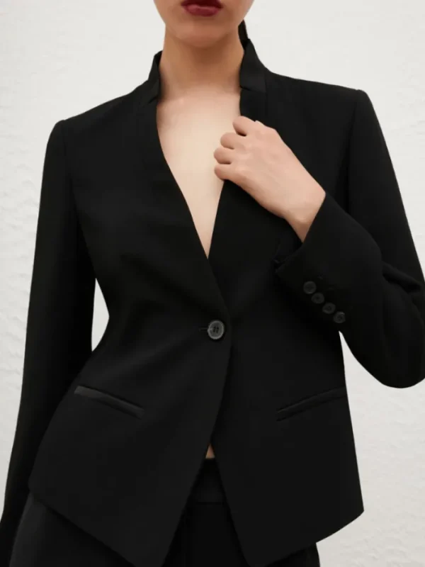 Marella Coats And Jackets | Gifts Under £250^Women's MIRANDA Stand-Up Collar Blazer In Black 25130410332 Co