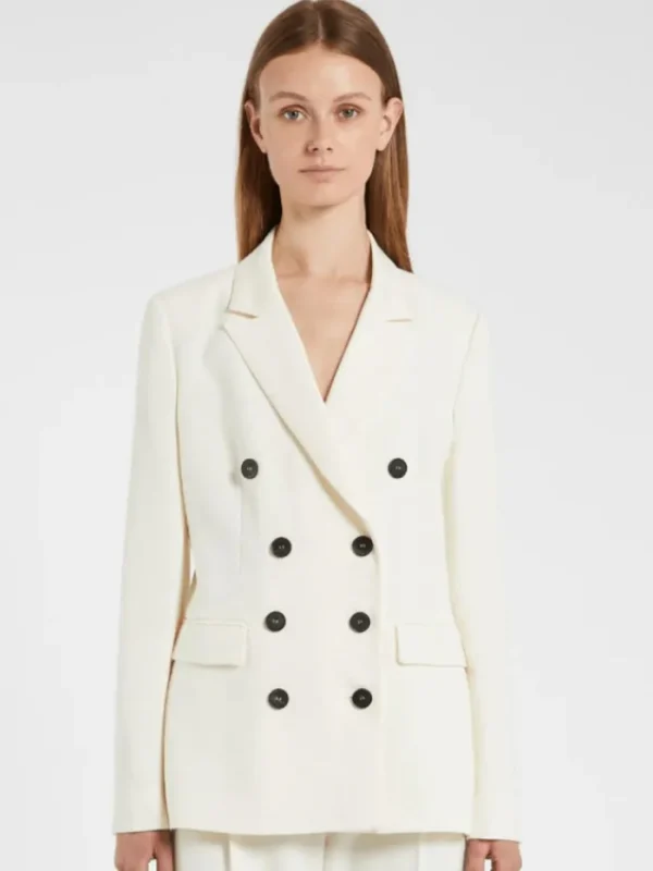 Marella Coats And Jackets | Luxury Gifts^Women's STELLA Double Breasted Jacket 25130410532 Col 003