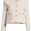 Marella Coats And Jackets | Party Wear^Women's TURCHIA Short Jacket In Wool White 24230461222 Col 001