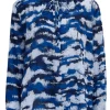 Mercy Delta Tops | Gifts Under £100^Stowe Meadow Sapphire Blouse