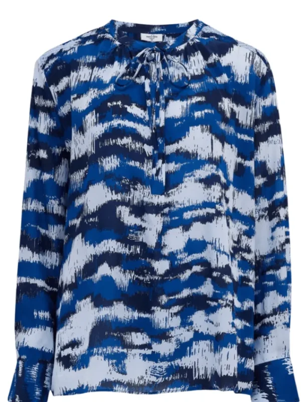 Mercy Delta Tops | Gifts Under £100^Stowe Meadow Sapphire Blouse
