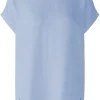 Oui Tops | Gifts Under £50^AYANO Blouse Shirt In Light Blue 88335 Col 5180