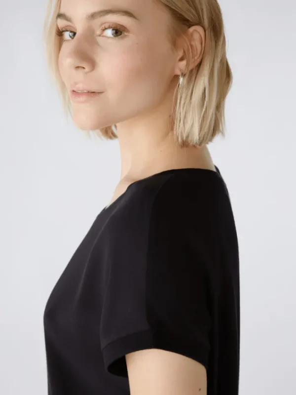 Oui Tops | Gifts Under £100^AYANO Blouse Shirt In Black 88335 Col 9990