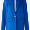 Oui Coats And Jackets | Gifts Under £100^Capsule Jersey Blazer in Nautical Blue 79922 5358