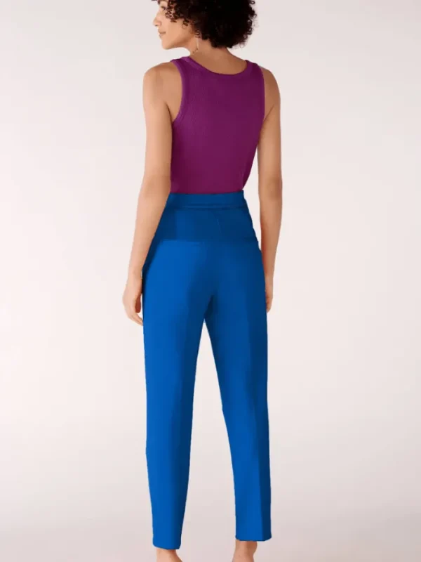 Oui Trousers | Gifts Under £100^Nautical Blue Trousers 78202 5358