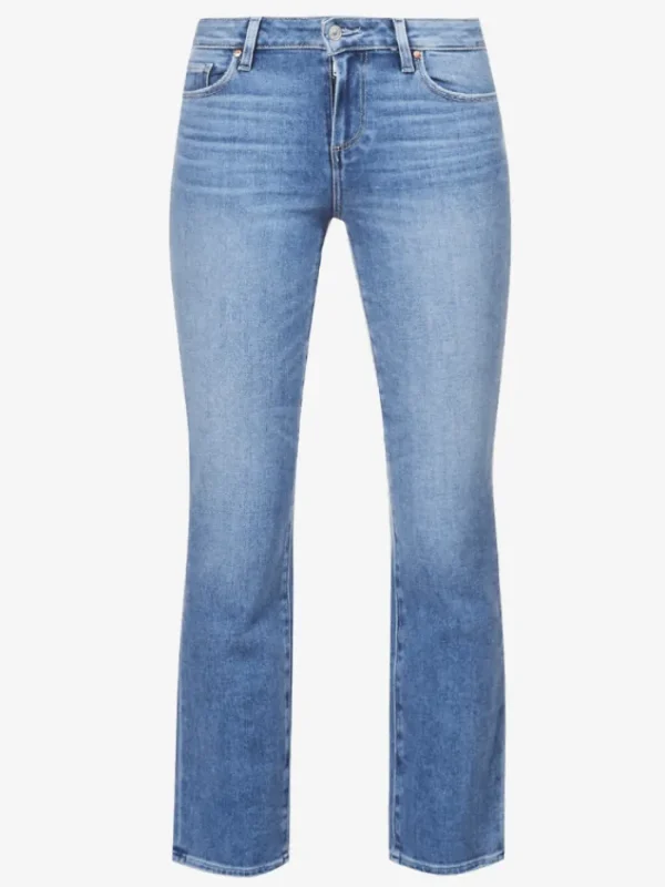 Paige Denim^Amber M Cropped Mid Rise Stretch Denim Jeans 6804E77-4717