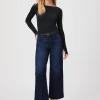 Paige Denim | Luxury Gifts^ANESSA Wide Leg Jeans 6183F72 B699 Col Starboard